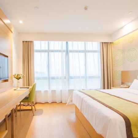 Greentree Inn Wuxi Huishan District Yangshan Town Jiayang Life Plaza Business Hotel Jiaxing Exterior foto